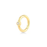 Piercing Kurshuni Donna in Argento KR652-3HLYG - KR652-3HLYG